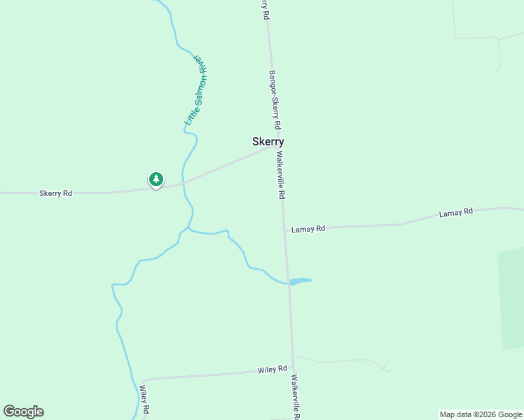 map of restaurants, bars, coffee shops, grocery stores, and more near 46 Walkerville Road in North Bangor