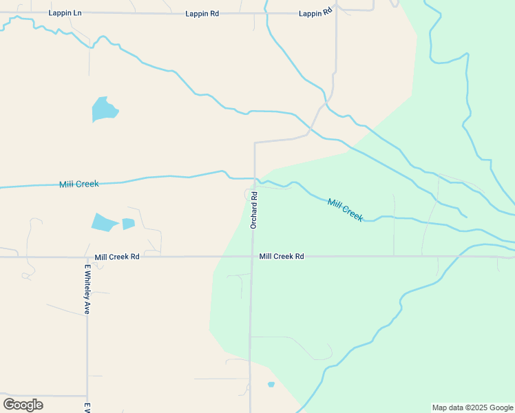 map of restaurants, bars, coffee shops, grocery stores, and more near 2491 Orchard Road in Council