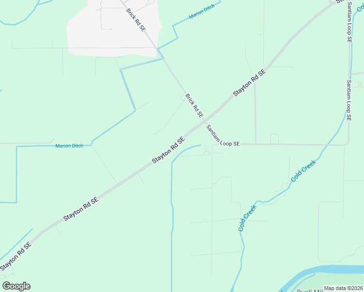 map of restaurants, bars, coffee shops, grocery stores, and more near 8758 Stayton Road Southeast in Turner