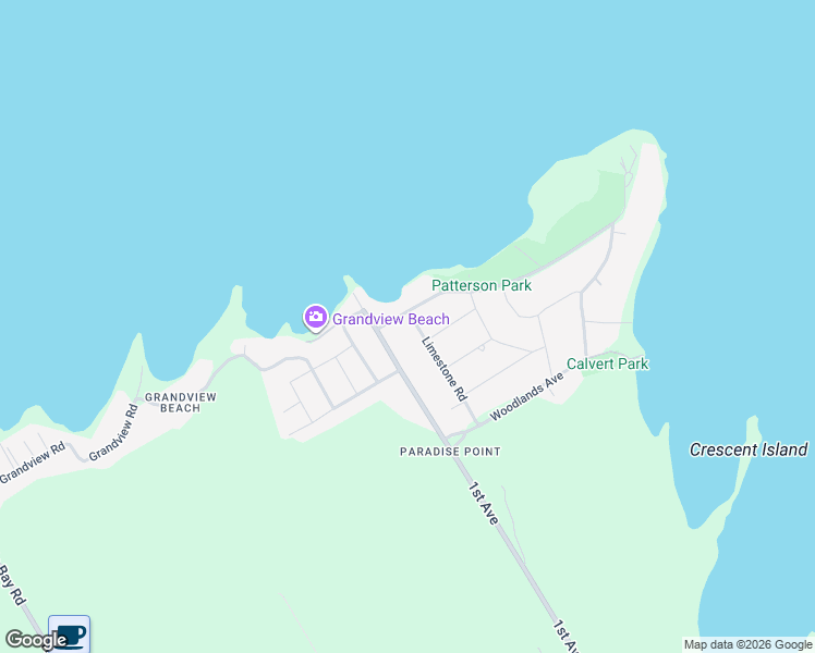 map of restaurants, bars, coffee shops, grocery stores, and more near 279 Patterson Boulevard in Port McNicoll