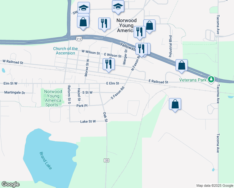 130 South Faxon Road, Norwood Young America MN Walk Score