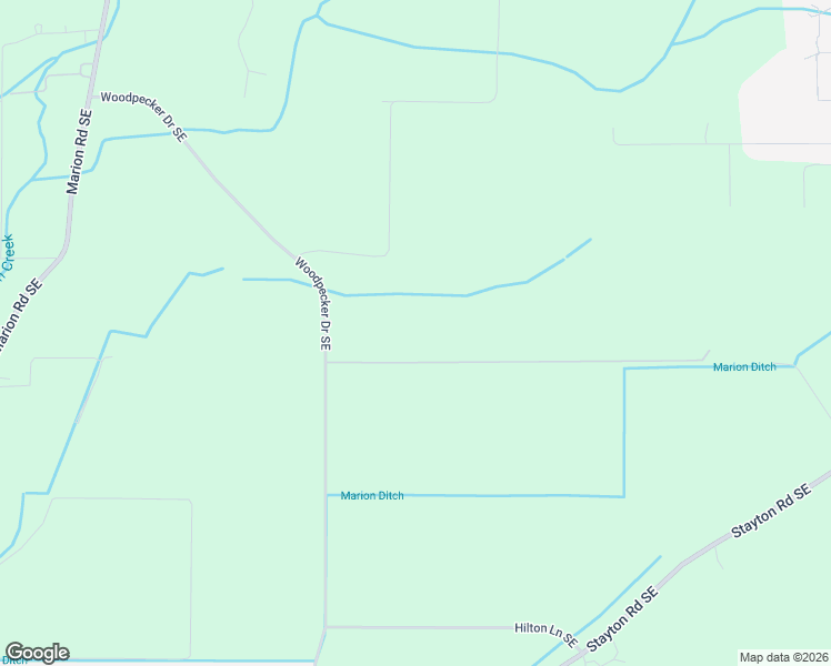 map of restaurants, bars, coffee shops, grocery stores, and more near 7683 Parker Lane Southeast in Turner