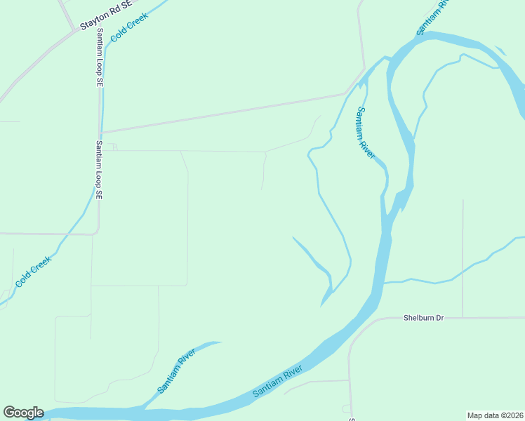 map of restaurants, bars, coffee shops, grocery stores, and more near 9322 Santiam Loop Southeast in Aumsville