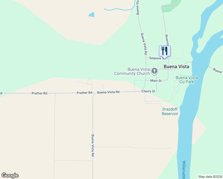 map of restaurants, bars, coffee shops, grocery stores, and more near 11515 Buena Vista Road in Independence