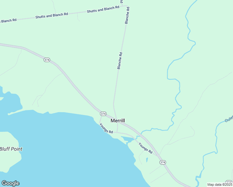 map of restaurants, bars, coffee shops, grocery stores, and more near 58 Blanche Road in Lyon Mountain