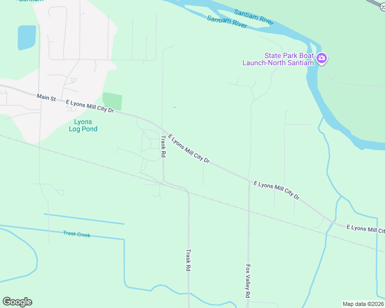 map of restaurants, bars, coffee shops, grocery stores, and more near 46086 East Lyons Mill City Drive in Lyons