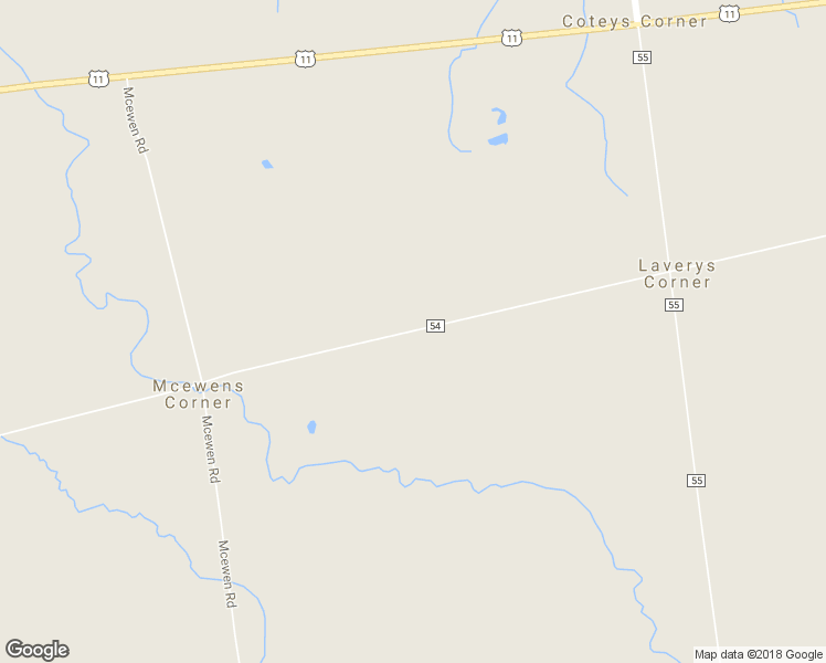 map of restaurants, bars, coffee shops, grocery stores, and more near County Road 54 in North Lawrence