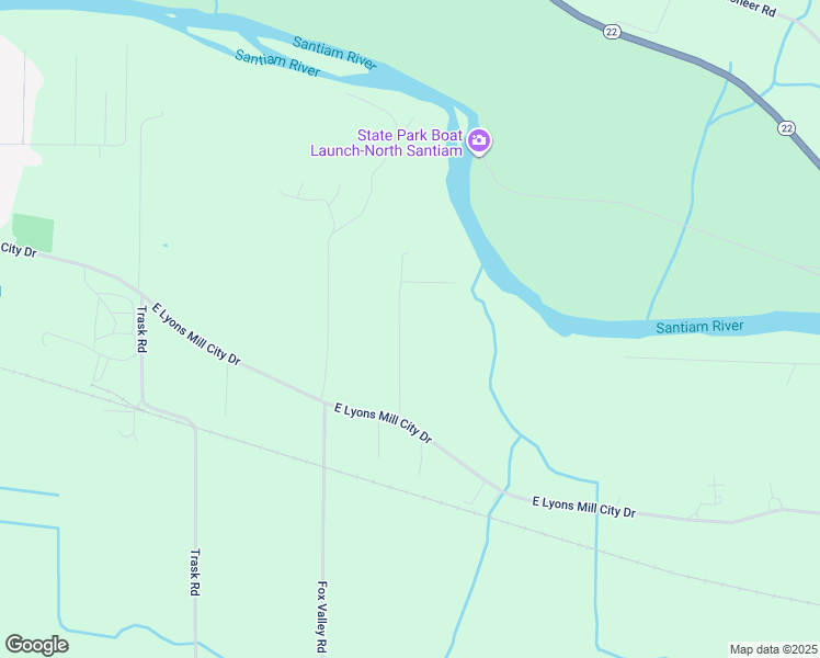 map of restaurants, bars, coffee shops, grocery stores, and more near 40845 Neighbors Lane in Lyons