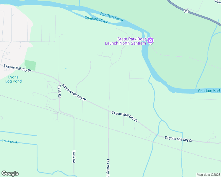 map of restaurants, bars, coffee shops, grocery stores, and more near 40845 Neighbors Lane in Lyons