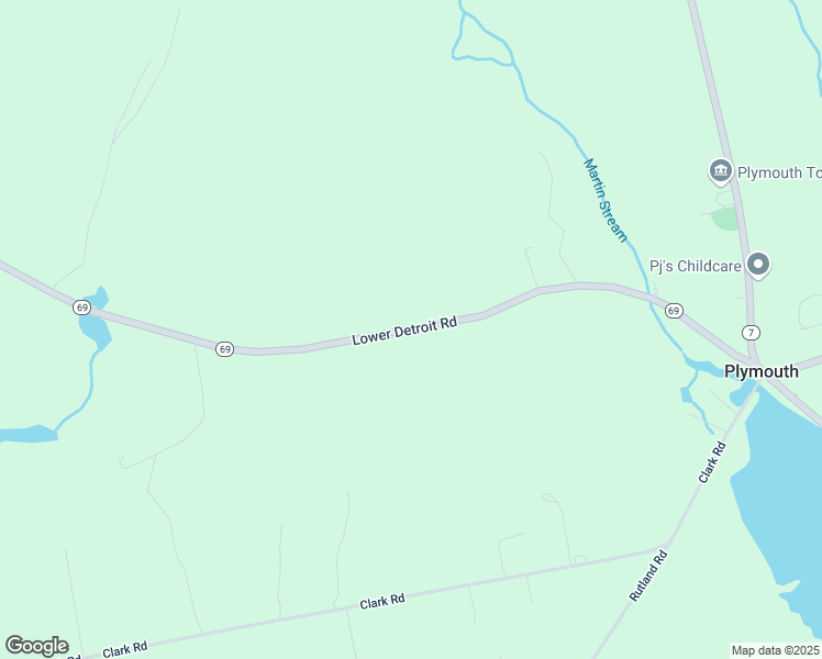 map of restaurants, bars, coffee shops, grocery stores, and more near State Route 69 in Plymouth