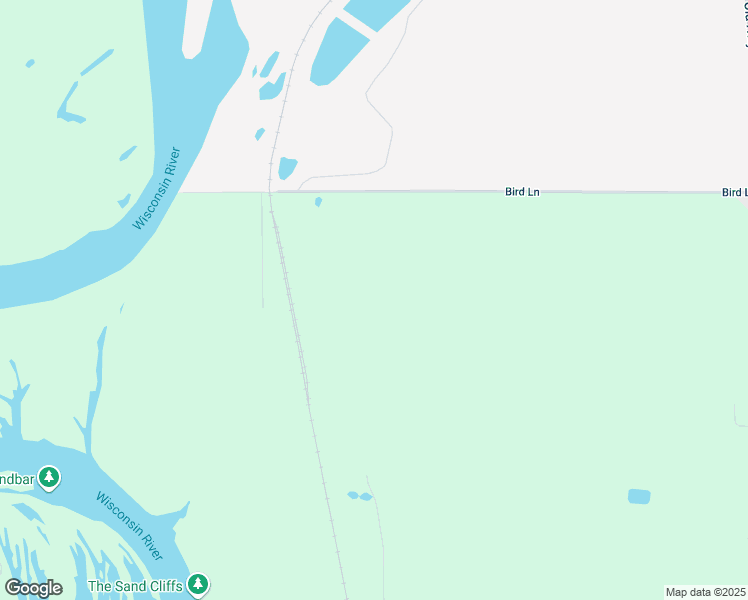 map of restaurants, bars, coffee shops, grocery stores, and more near 117 Bird Lane in Mosinee