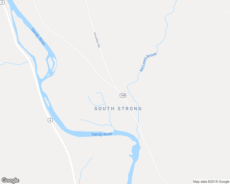 map of restaurants, bars, coffee shops, grocery stores, and more near 576 South Strong Road in Strong