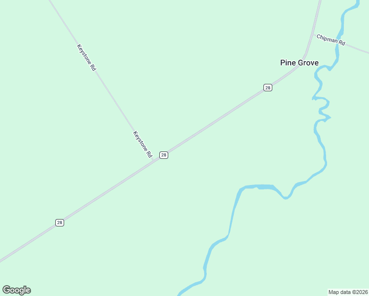map of restaurants, bars, coffee shops, grocery stores, and more near 1592-1716 County Road 28 in St Lawrence