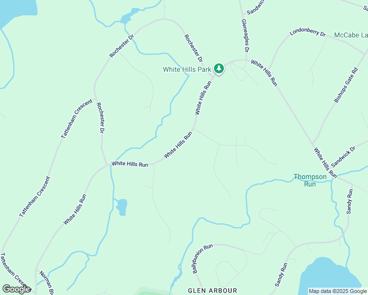 map of restaurants, bars, coffee shops, grocery stores, and more near 1255 White Hills Run in Hammonds Plains