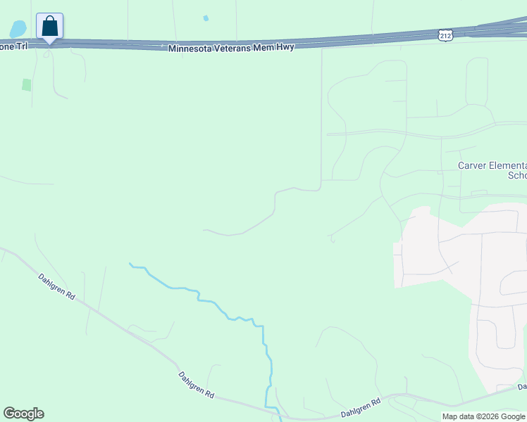 map of restaurants, bars, coffee shops, grocery stores, and more near 5435 U.S. 212 in Chaska