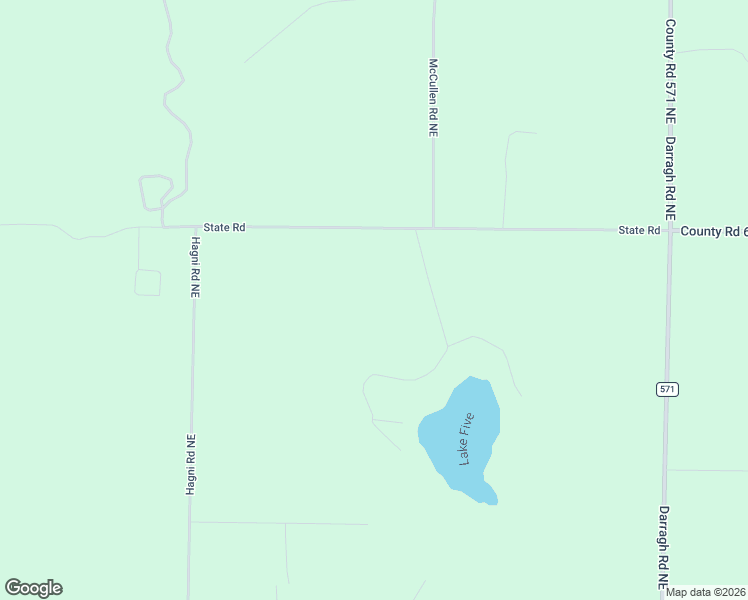 map of restaurants, bars, coffee shops, grocery stores, and more near 5662 Lake 5 Lane in Kalkaska