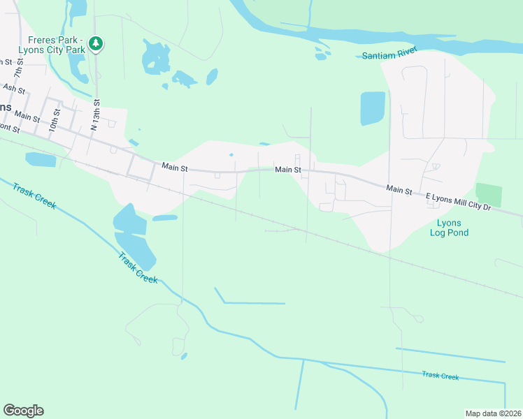 map of restaurants, bars, coffee shops, grocery stores, and more near 181 19th Street in Lyons
