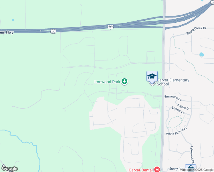 map of restaurants, bars, coffee shops, grocery stores, and more near 5225 U.S. 212 in Chaska