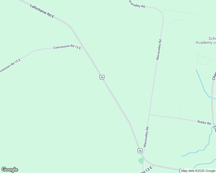 map of restaurants, bars, coffee shops, grocery stores, and more near 760 Lafontaine Road East in Simcoe County