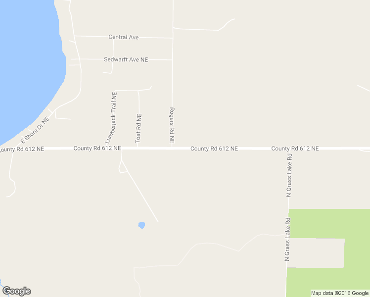 map of restaurants, bars, coffee shops, grocery stores, and more near 7182 Co Road 612 Northeast in Kalkaska