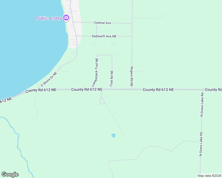 map of restaurants, bars, coffee shops, grocery stores, and more near 4000 Toat Road Northeast in Kalkaska