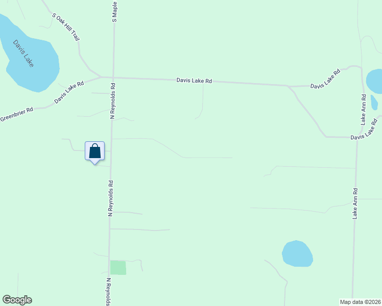 map of restaurants, bars, coffee shops, grocery stores, and more near 19318 Paradise Ridge Trail in Traverse City