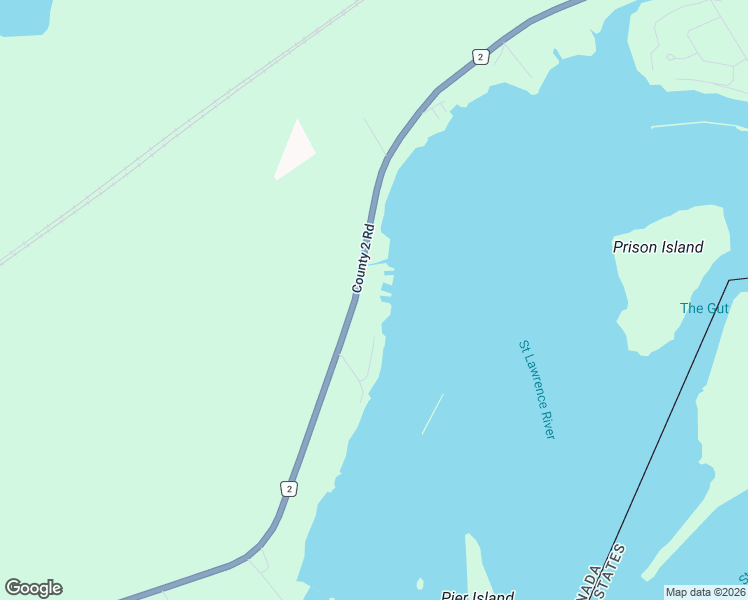 map of restaurants, bars, coffee shops, grocery stores, and more near 1635 County Road 2 in Leeds and Grenville United Counties