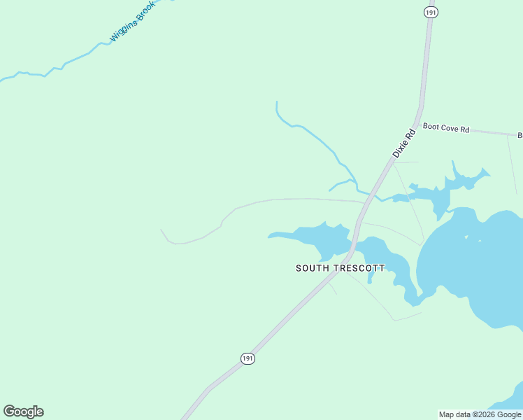 map of restaurants, bars, coffee shops, grocery stores, and more near 38 Jones Road in Township of Trescott
