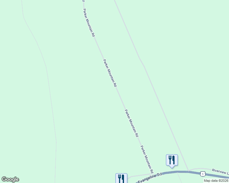 map of restaurants, bars, coffee shops, grocery stores, and more near Parker Mountain Road in Granville Ferry