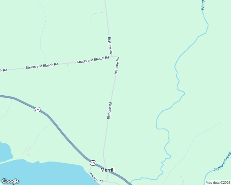 map of restaurants, bars, coffee shops, grocery stores, and more near 124 Blanche Road in Lyon Mountain