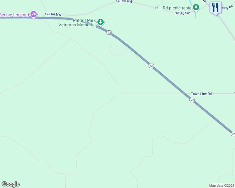 map of restaurants, bars, coffee shops, grocery stores, and more near 5999 Town Line Road in Williamsburg