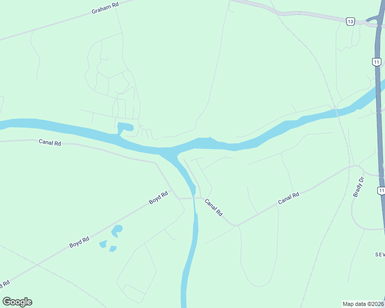 map of restaurants, bars, coffee shops, grocery stores, and more near 2554 Norton Road in Washago