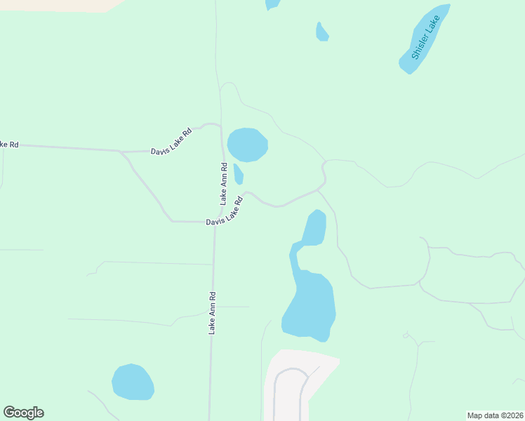 map of restaurants, bars, coffee shops, grocery stores, and more near 20000-20290 Davis Lake Road in Lake Ann