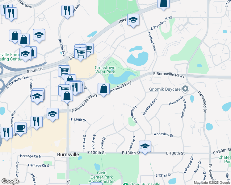 Walk Score Detail Map