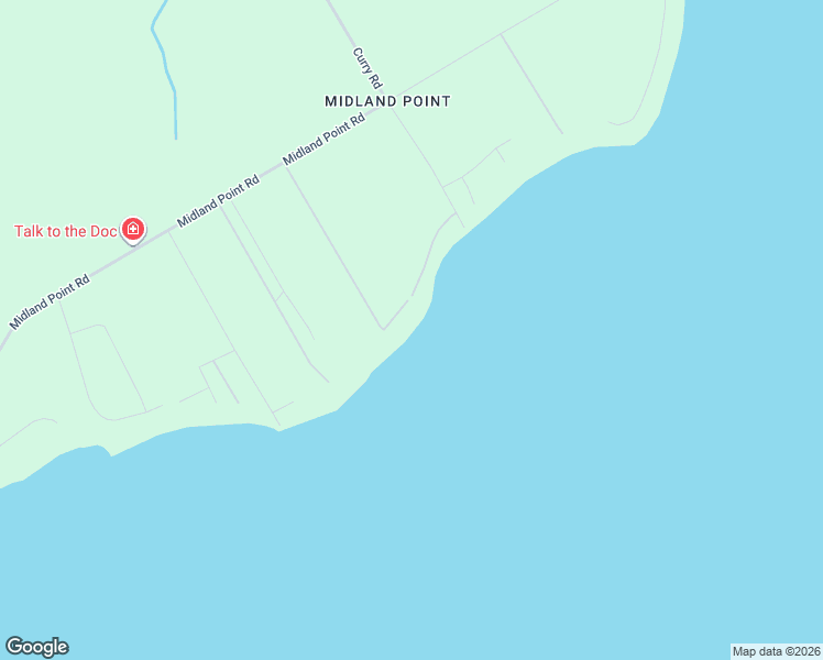 map of restaurants, bars, coffee shops, grocery stores, and more near 457 Mundys Bay Road in Midland