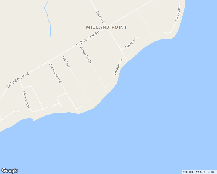 map of restaurants, bars, coffee shops, grocery stores, and more near 457 Mundys Bay Road in Midland