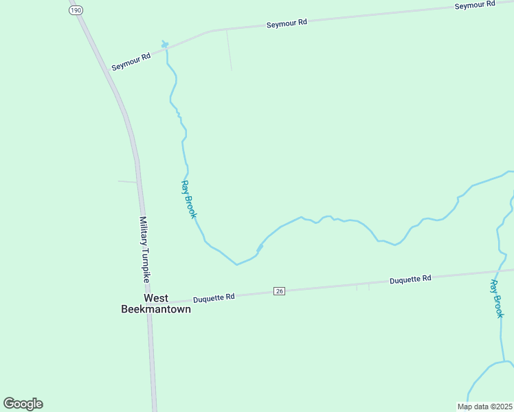 map of restaurants, bars, coffee shops, grocery stores, and more near 440 Duquette Road in West Chazy