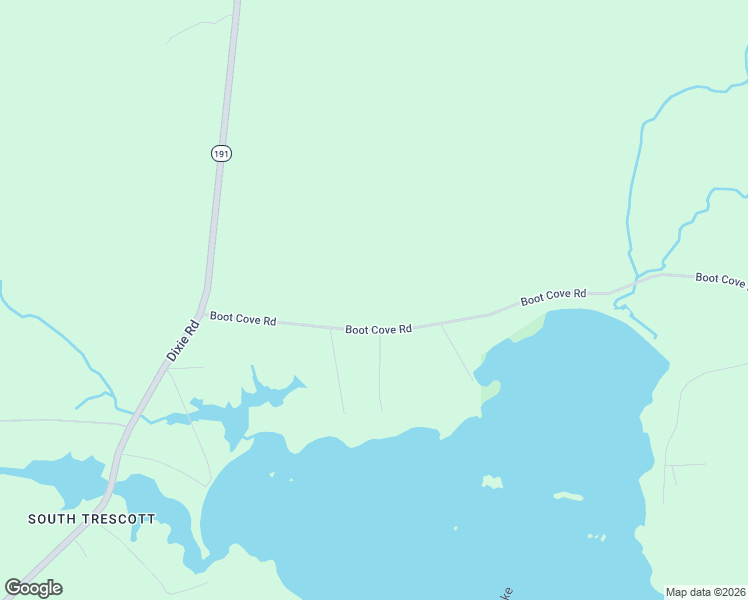 map of restaurants, bars, coffee shops, grocery stores, and more near 1125 Boot Cove Road in Lubec