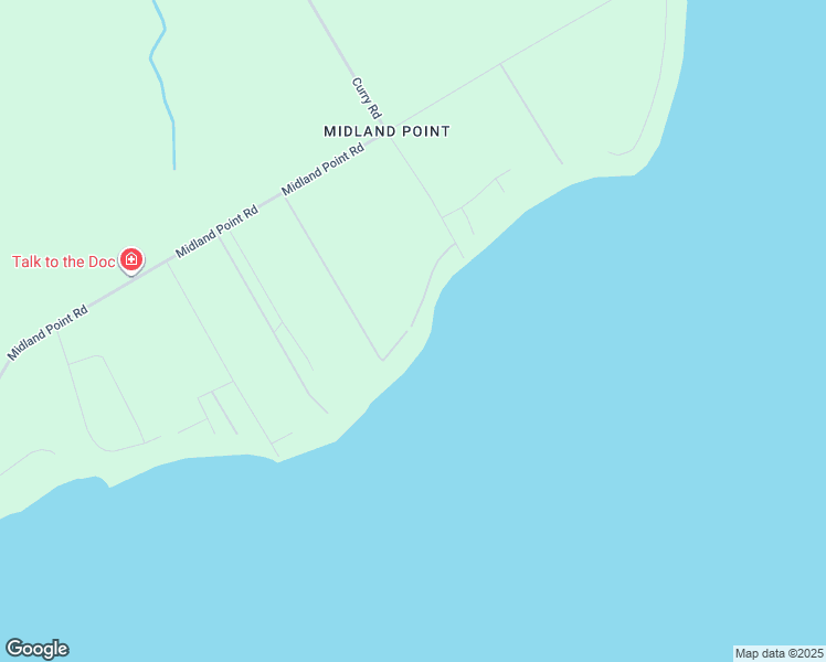 map of restaurants, bars, coffee shops, grocery stores, and more near 427 Mundys Bay Road in Midland