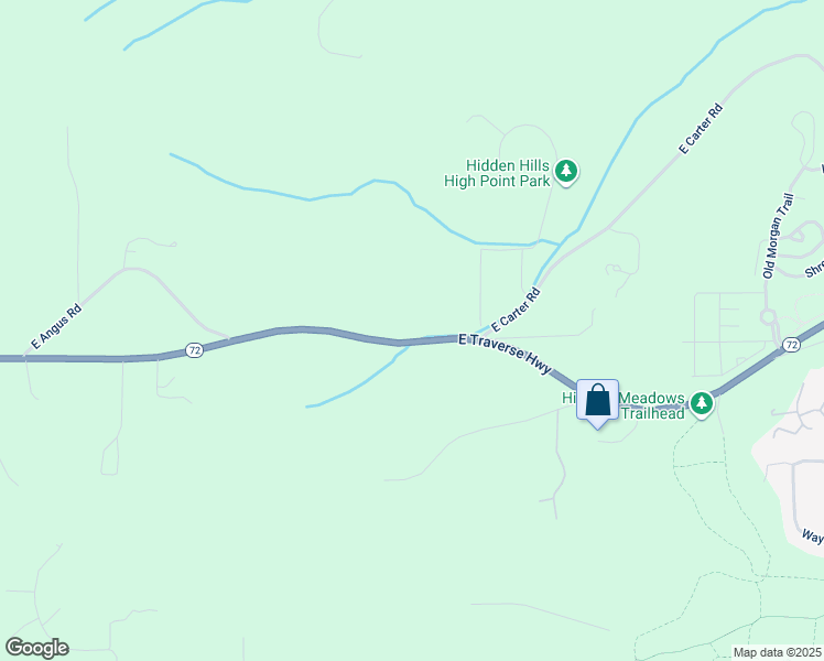 map of restaurants, bars, coffee shops, grocery stores, and more near 9359 East Traverse Highway in Traverse City