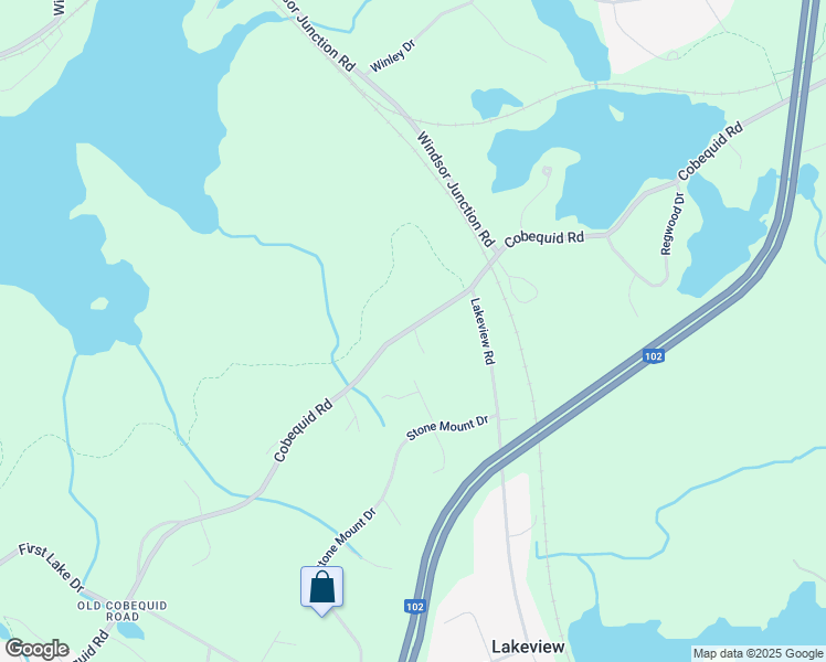 map of restaurants, bars, coffee shops, grocery stores, and more near 863 2 Street in Lower Sackville