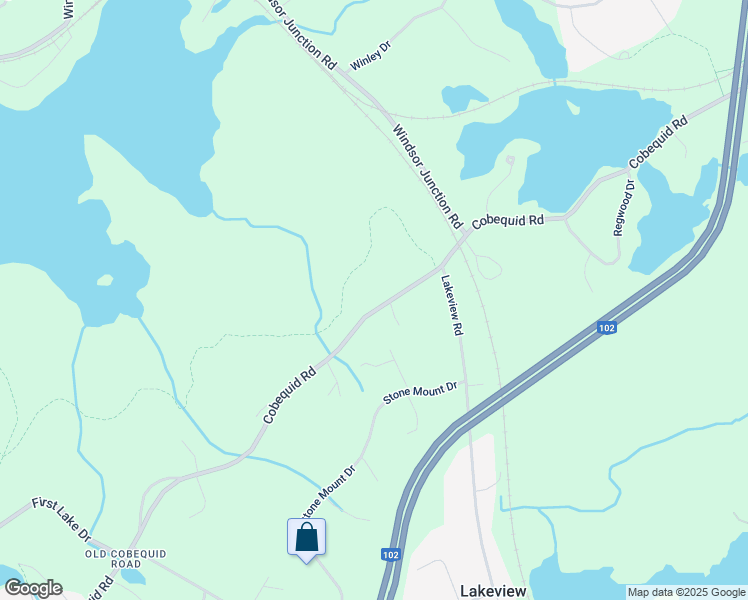 map of restaurants, bars, coffee shops, grocery stores, and more near 863 2 Street in Lower Sackville