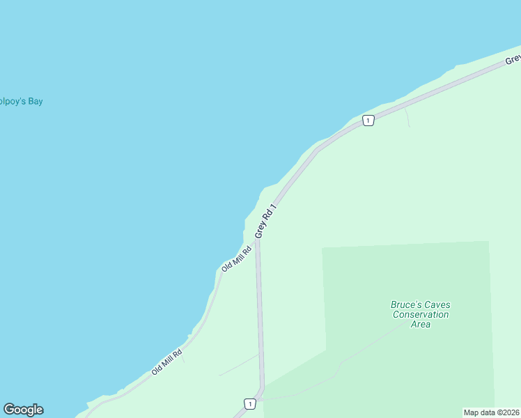 map of restaurants, bars, coffee shops, grocery stores, and more near 502183 Grey Road 1 in Grey County