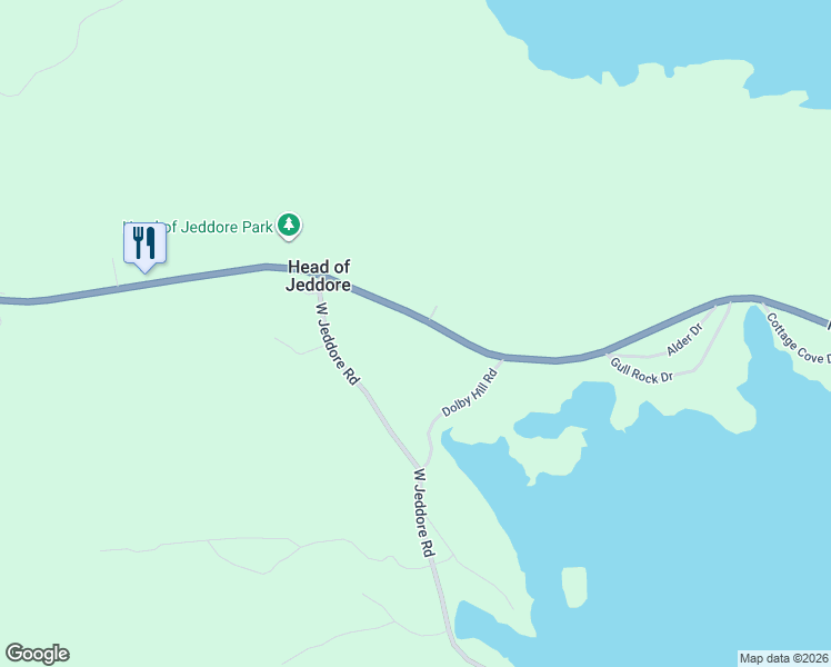 map of restaurants, bars, coffee shops, grocery stores, and more near 9292 Nova Scotia Trunk 7 in Head of Jeddore