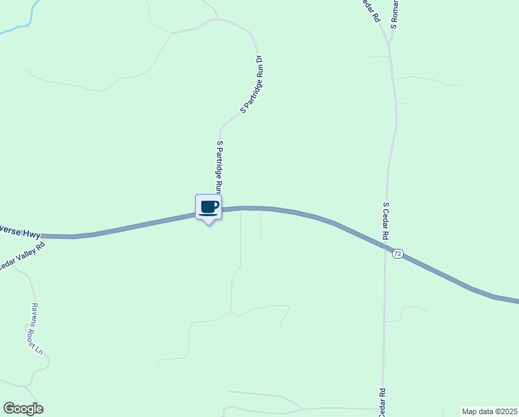 map of restaurants, bars, coffee shops, grocery stores, and more near 3625 East Traverse Highway in Traverse City