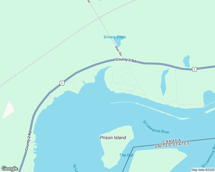 map of restaurants, bars, coffee shops, grocery stores, and more near 130 Bay Lane Road in Edwardsburgh/Cardinal
