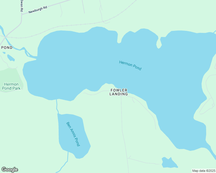 map of restaurants, bars, coffee shops, grocery stores, and more near 43 Fowlers Landing Road in Hampden