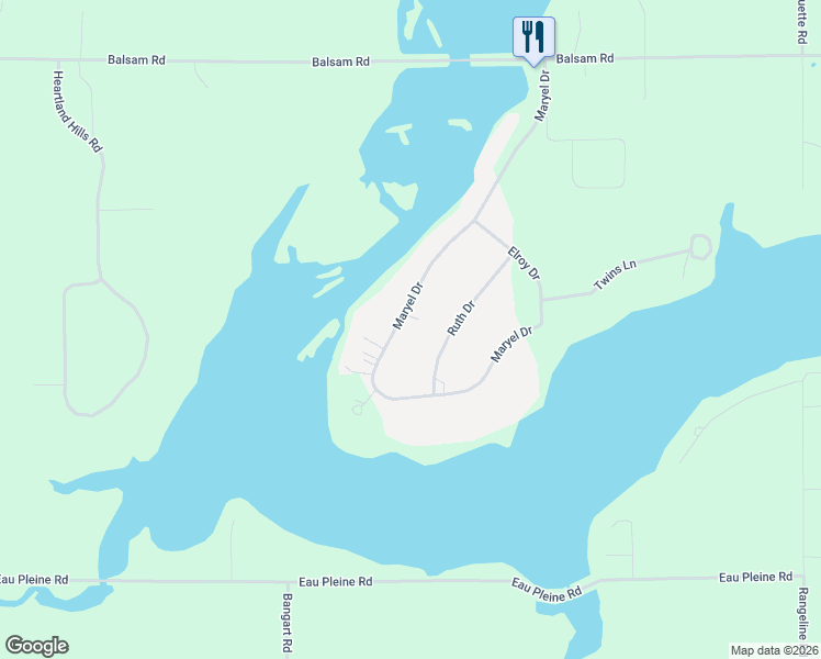 map of restaurants, bars, coffee shops, grocery stores, and more near C3833 Ruth Drive in Stratford