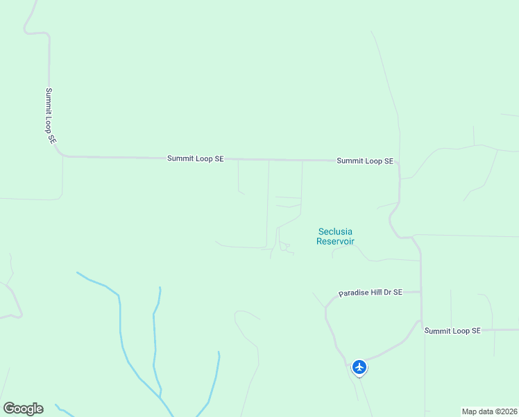 map of restaurants, bars, coffee shops, grocery stores, and more near 12111 Cougar Lane Southeast in Turner