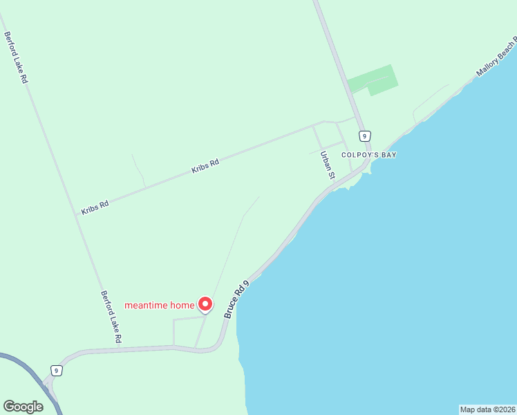 map of restaurants, bars, coffee shops, grocery stores, and more near 76 Everett Road in South Bruce Peninsula